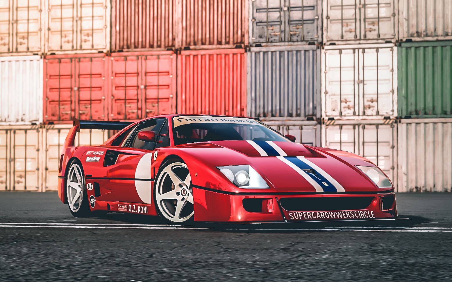 极品飞车21热度ferrarif40改装f40lm套件k420hrm还原