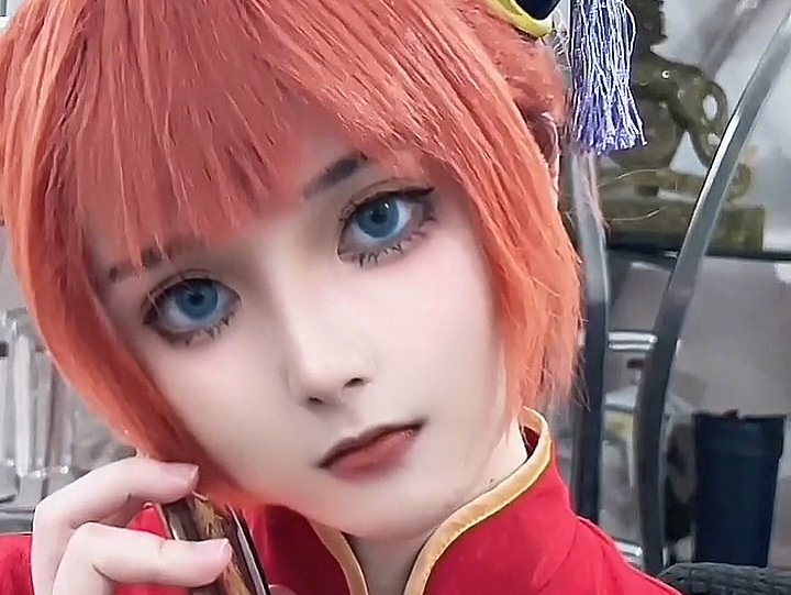 银魂 神乐 cos丨莫西莫西 这里是万事屋