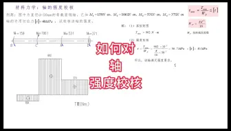 如何对轴强度校核