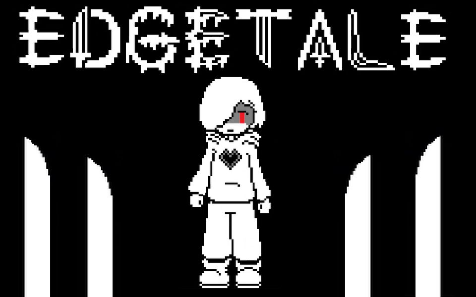 【Edgetale】庄严战一阶段全献祭无药!!(带下载链接)哔哩哔哩bilibili