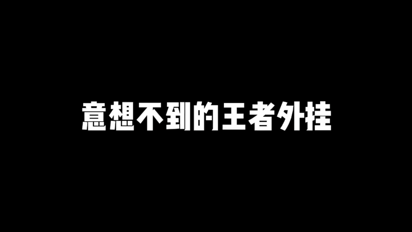 盘点意想不到的王者外挂王者荣耀