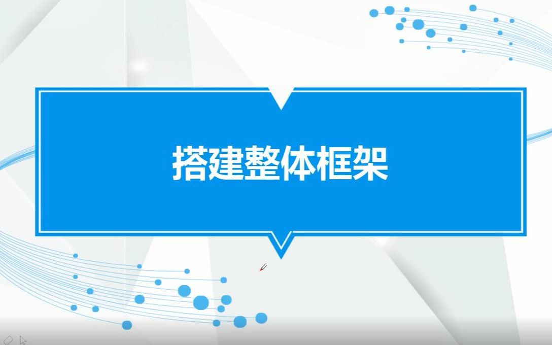 北大青鸟课工场长沙实力:Java课程学习之搭建整体框架哔哩哔哩bilibili