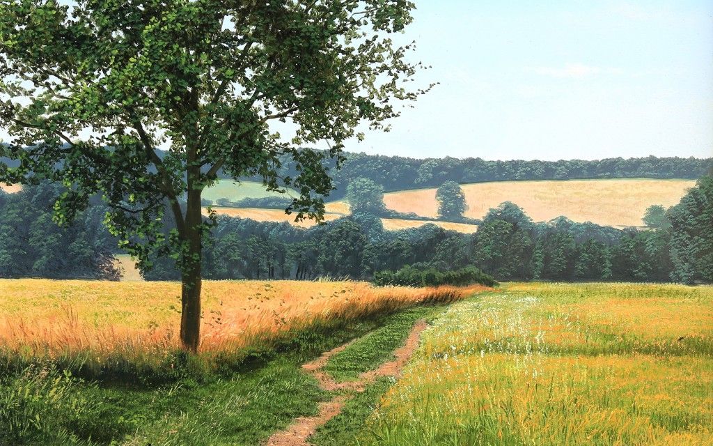 超写实油画美丽风景二油画教程michaeljamessmith