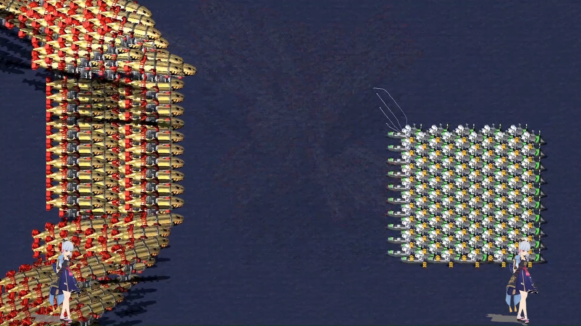 【红警】100三级神盾防御1000基洛夫y