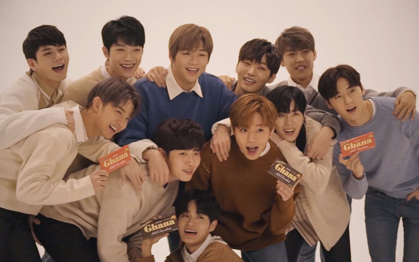 【wannaone】这拍的不是广告,这是心空