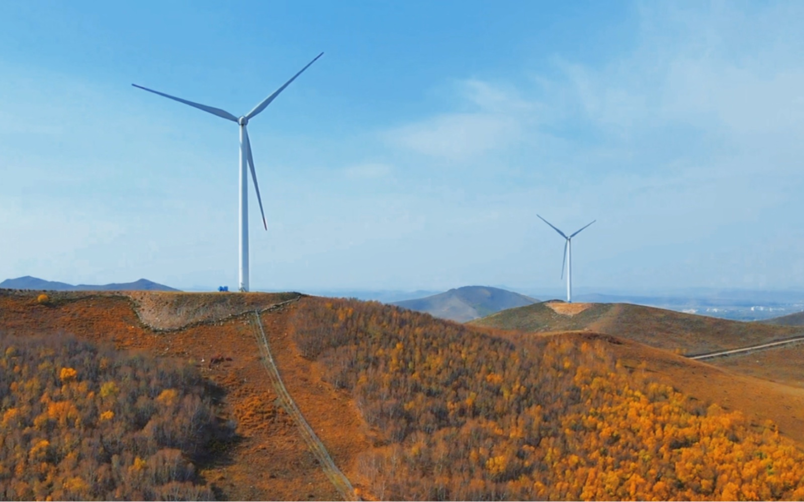 草原秋天的尾巴.