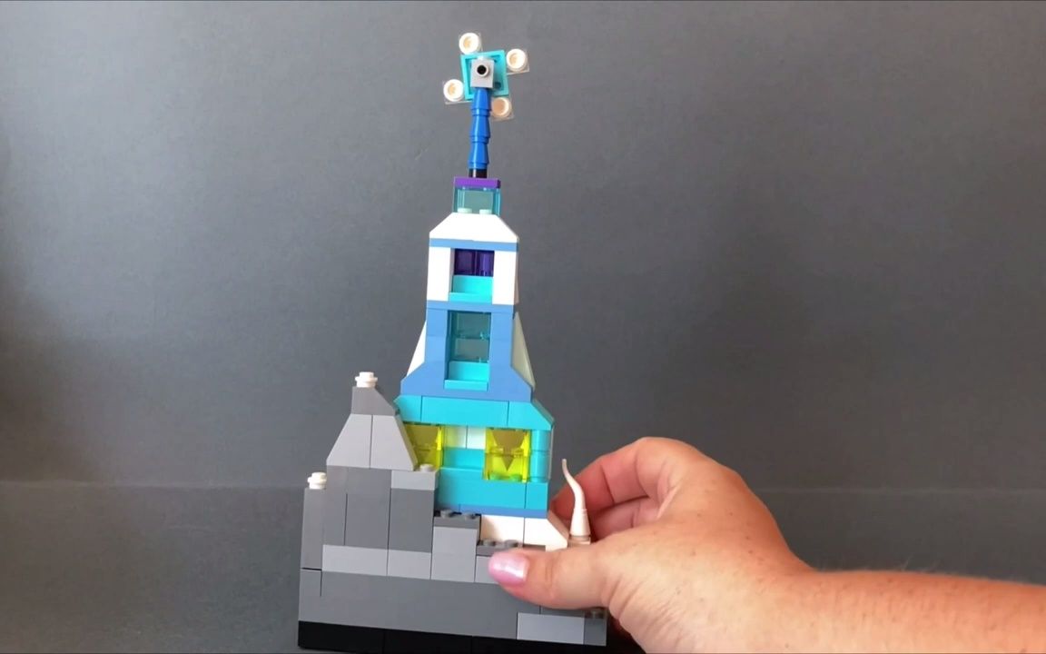 【乐高moc】11013艾莎的冰雪城堡-冰雪奇缘