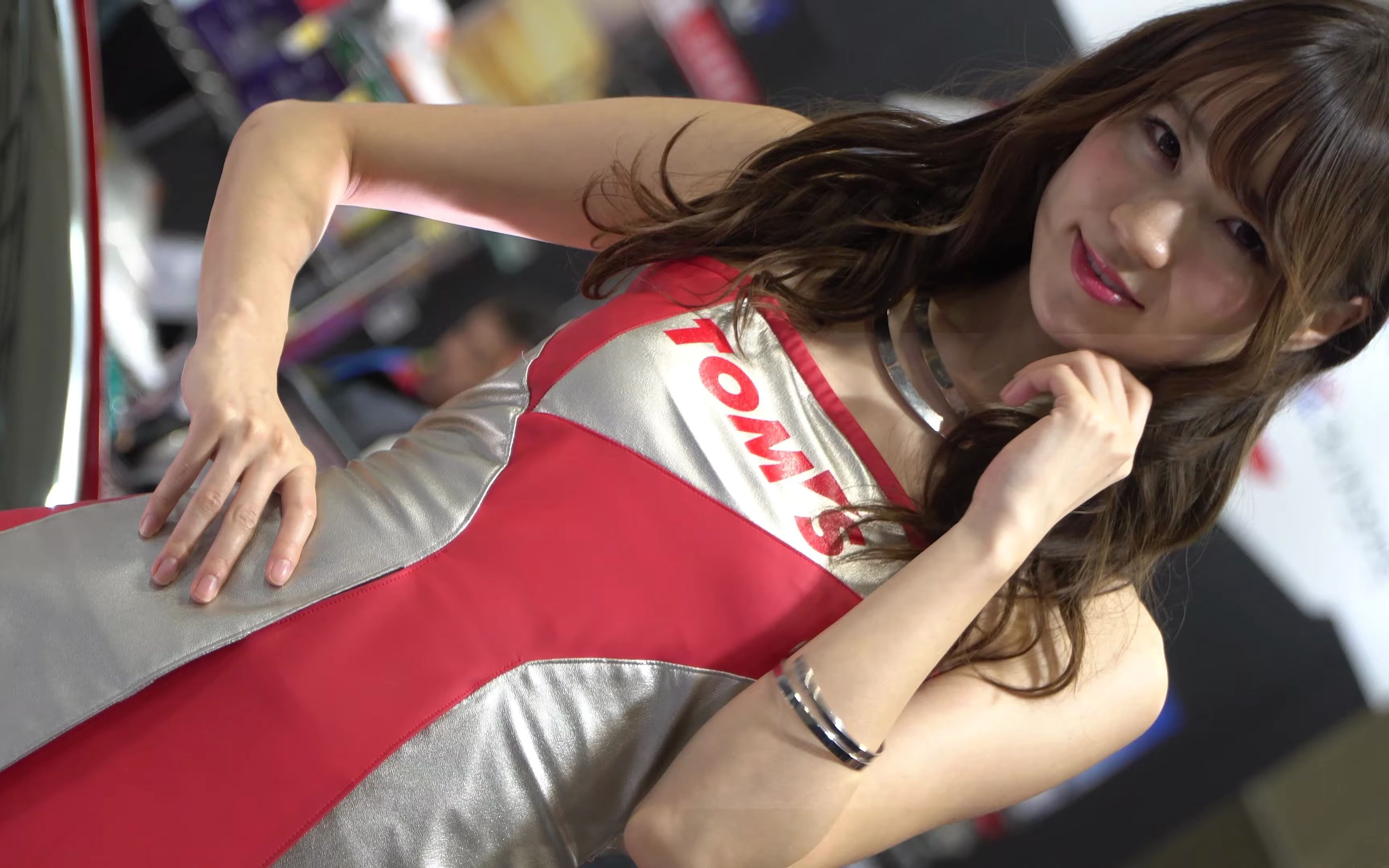 甜美girl2020日本东京车展上的漂亮小姐姐3