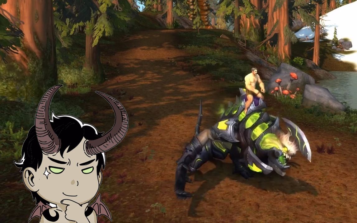 嘉栋解说魔兽世界51期7.3新地面坐骑:毒牙撕咬者