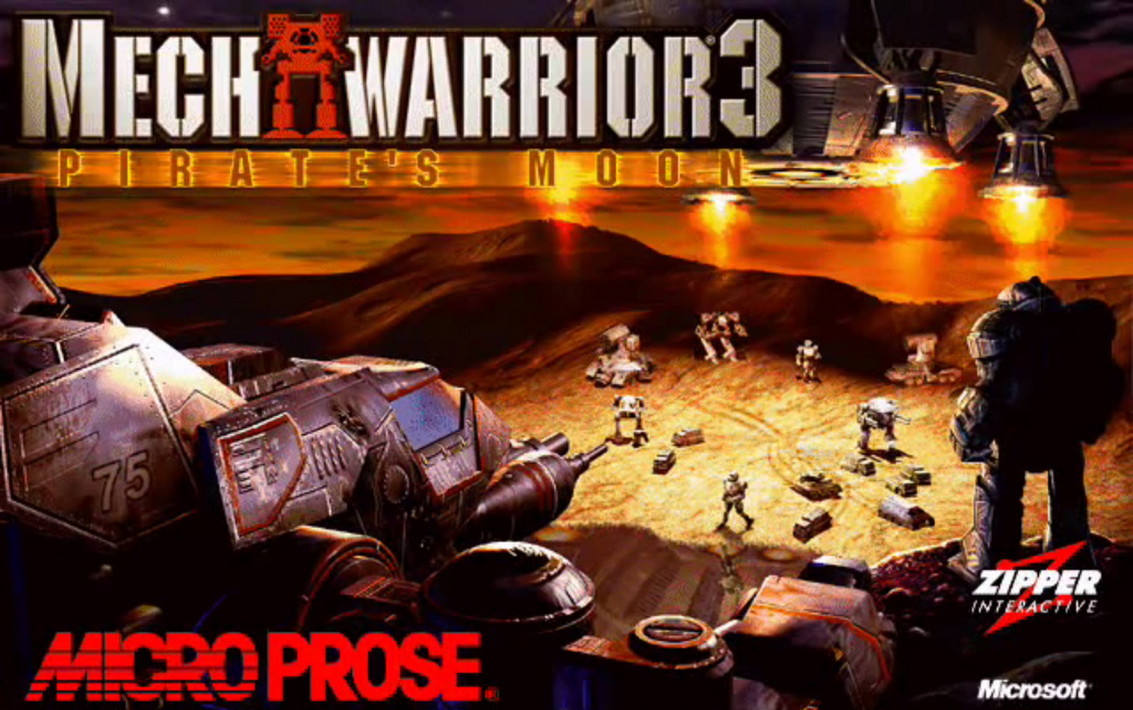 《机甲战士3:海盗之月(MechWarrior 3:Pirate's Moon)》(1999)通关视频