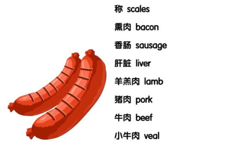 09肉类英文单词