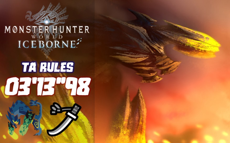 【好聚好散】mhw:i 冰三天刀 ta特斗碎龙 0313"98