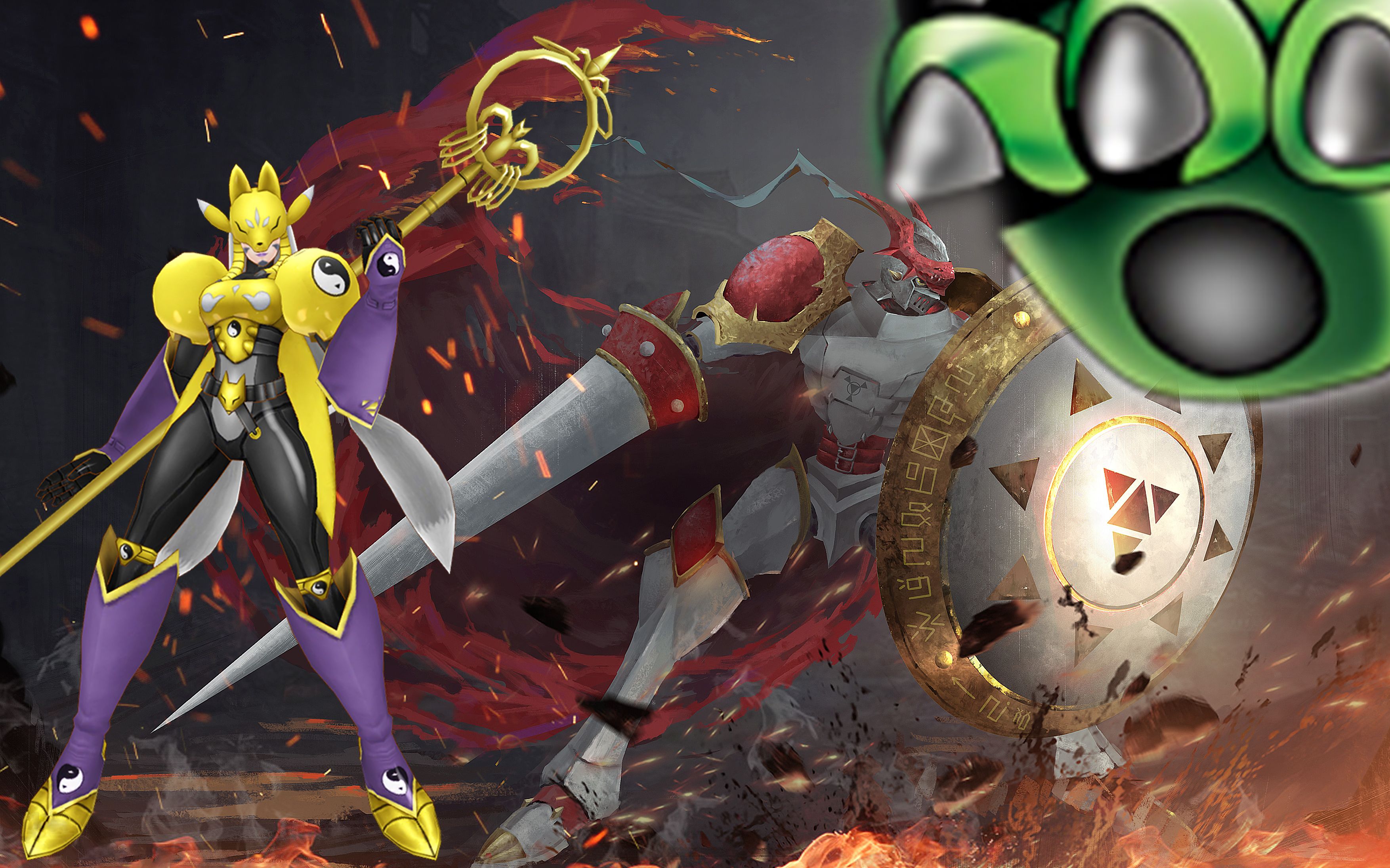 数码宝贝3驯兽师之王全体同步进化_哔哩哔哩_bilibili