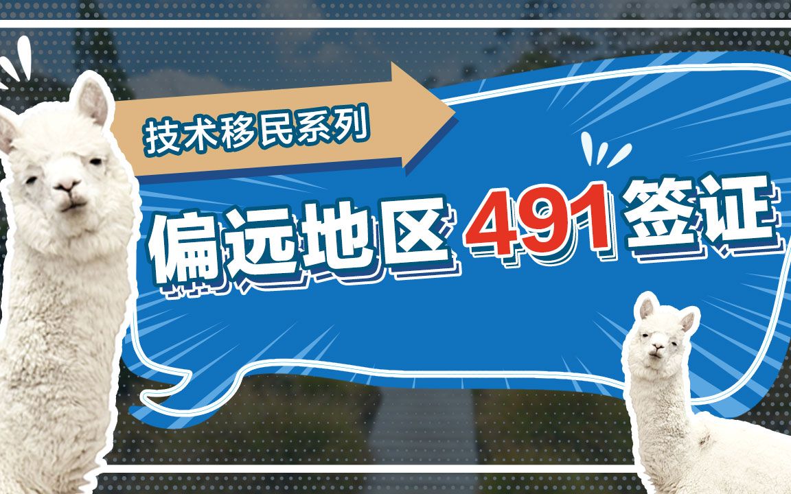 5分钟了解最宽松技术移民途径 — 491签证及小生意类别哔哩哔哩bilibili