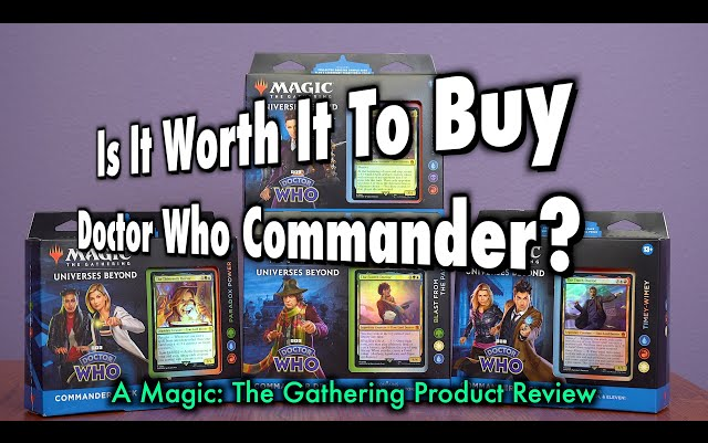 Magic The Gathering Doctor WHO Commander [The Five Doctors] 海外即決-