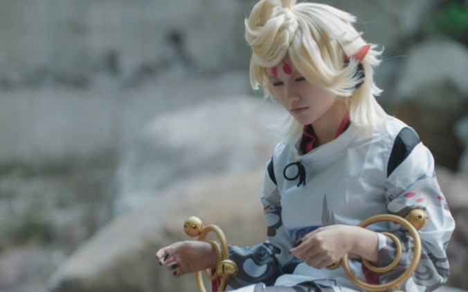 星熊童子原皮cos来咯,没错又是被自己丑到的每一天