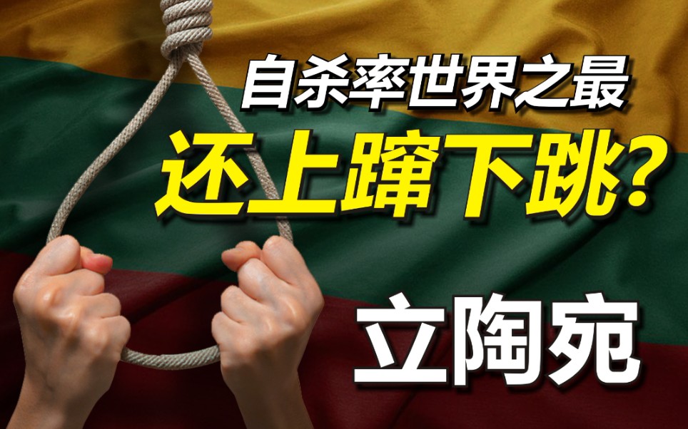 专与大国树敌拉仇恨的弹丸小国立陶宛,为何自杀率却高居世界第一?哔哩哔哩bilibili