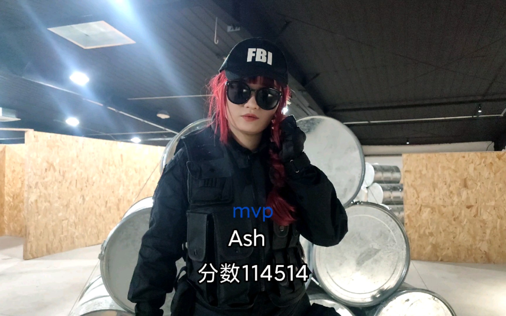 【彩虹六号围攻cos】"五速无头怪"ash!参上!