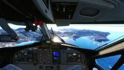 Download Video: 4K【Microsoft Flight Simulator】DHC-6双水獭降落 古斯塔夫三世机场