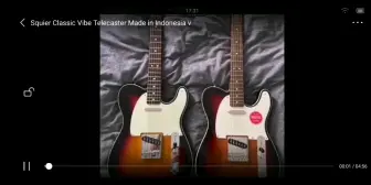 Télécharger la video: 中国生产squier cv60 vs 印尼生产squier cv60 tele