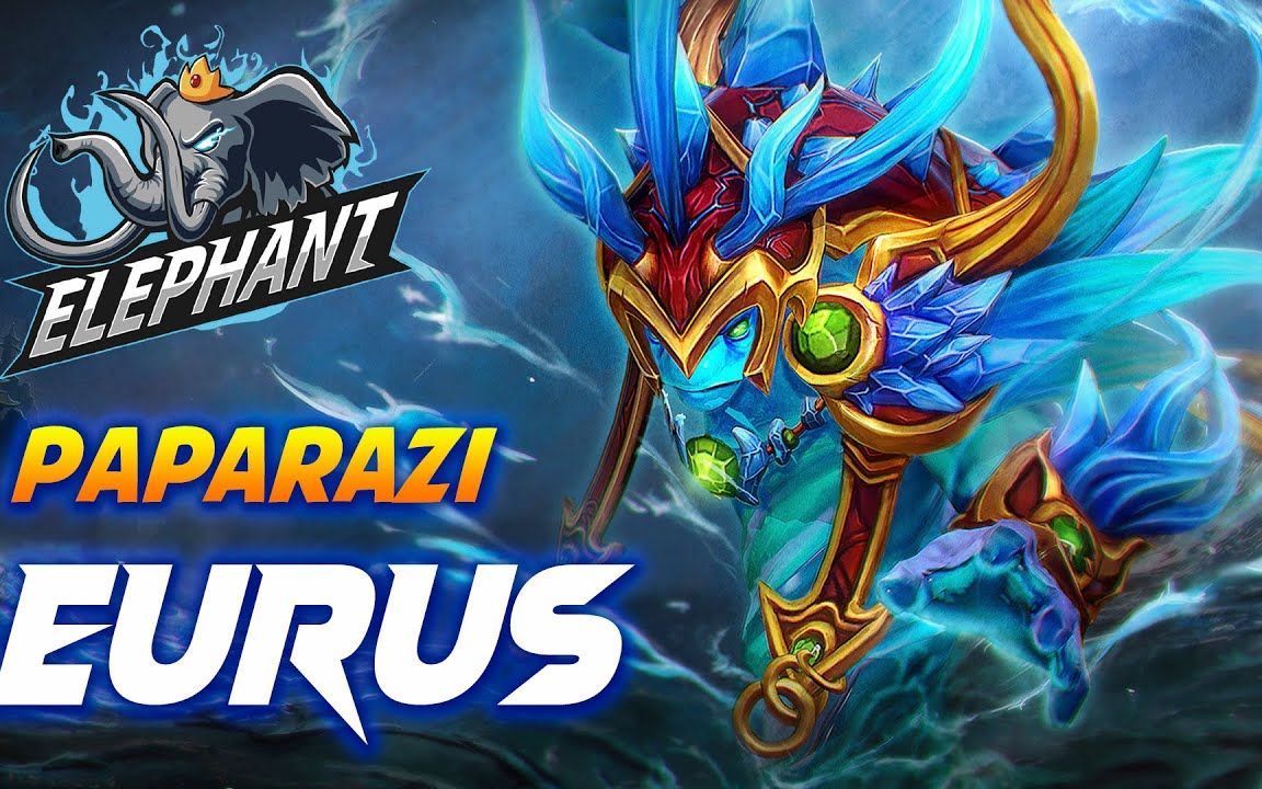 28 dota2 变体精灵水人教学】paparazi eurus水人教学!22-3-3