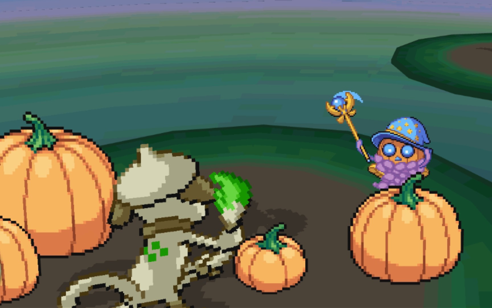 pokemmo-2021万圣节新时装新质子一览(南瓜王奖励:帝陨质子,般若面具)