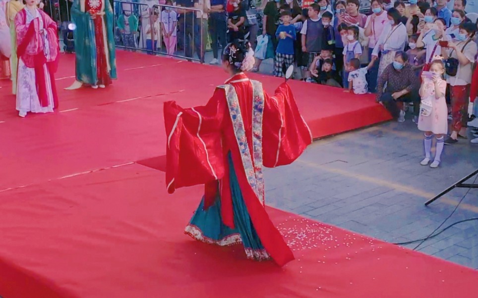 徐州邳州❀中秋汉服走秀❀室外航拍哔哩哔哩bilibili