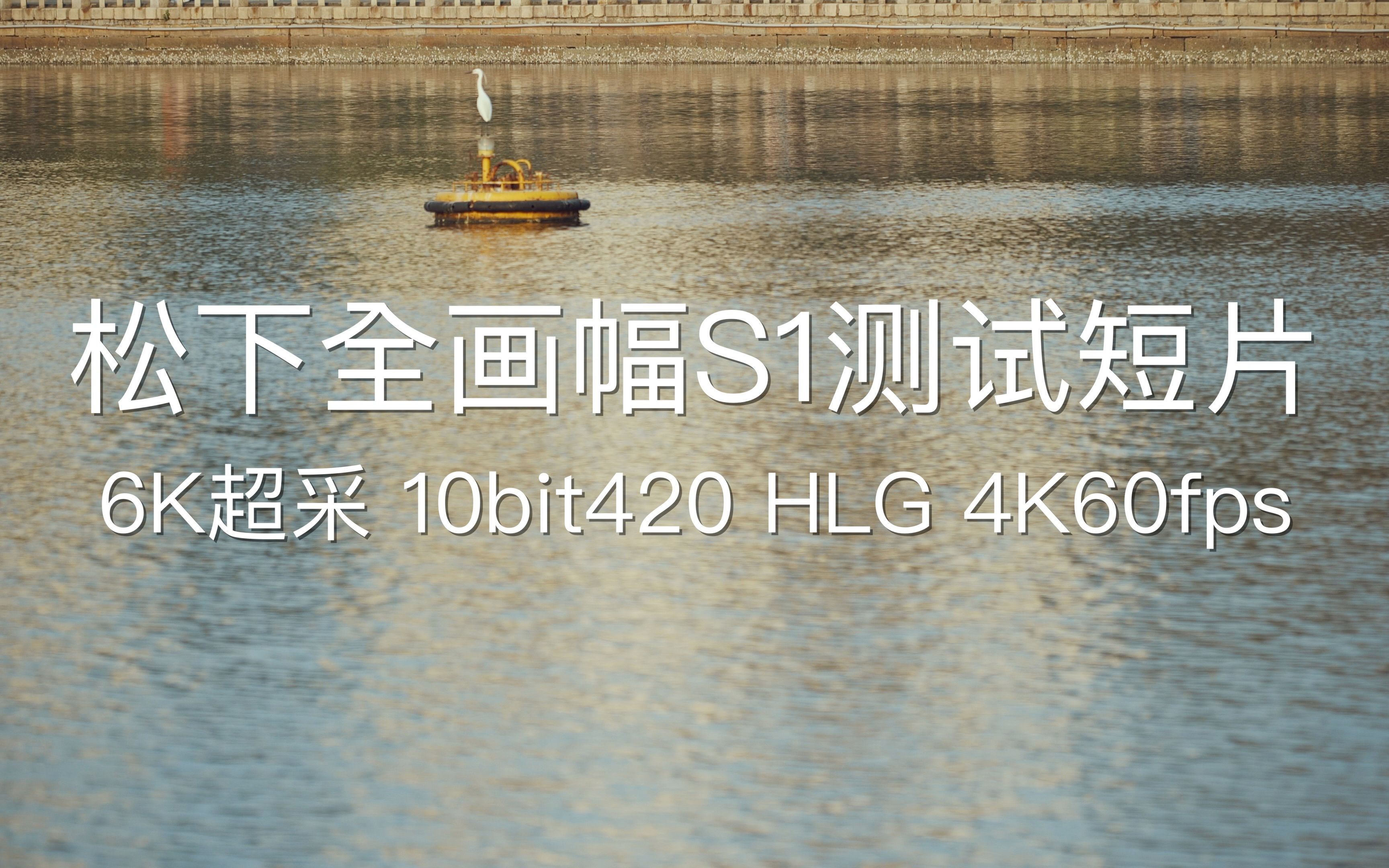 全画幅4K60fps!4K24/25/30 10bit420HLG!6K超采!松下全画幅微单S1测试短片哔哩哔哩bilibili