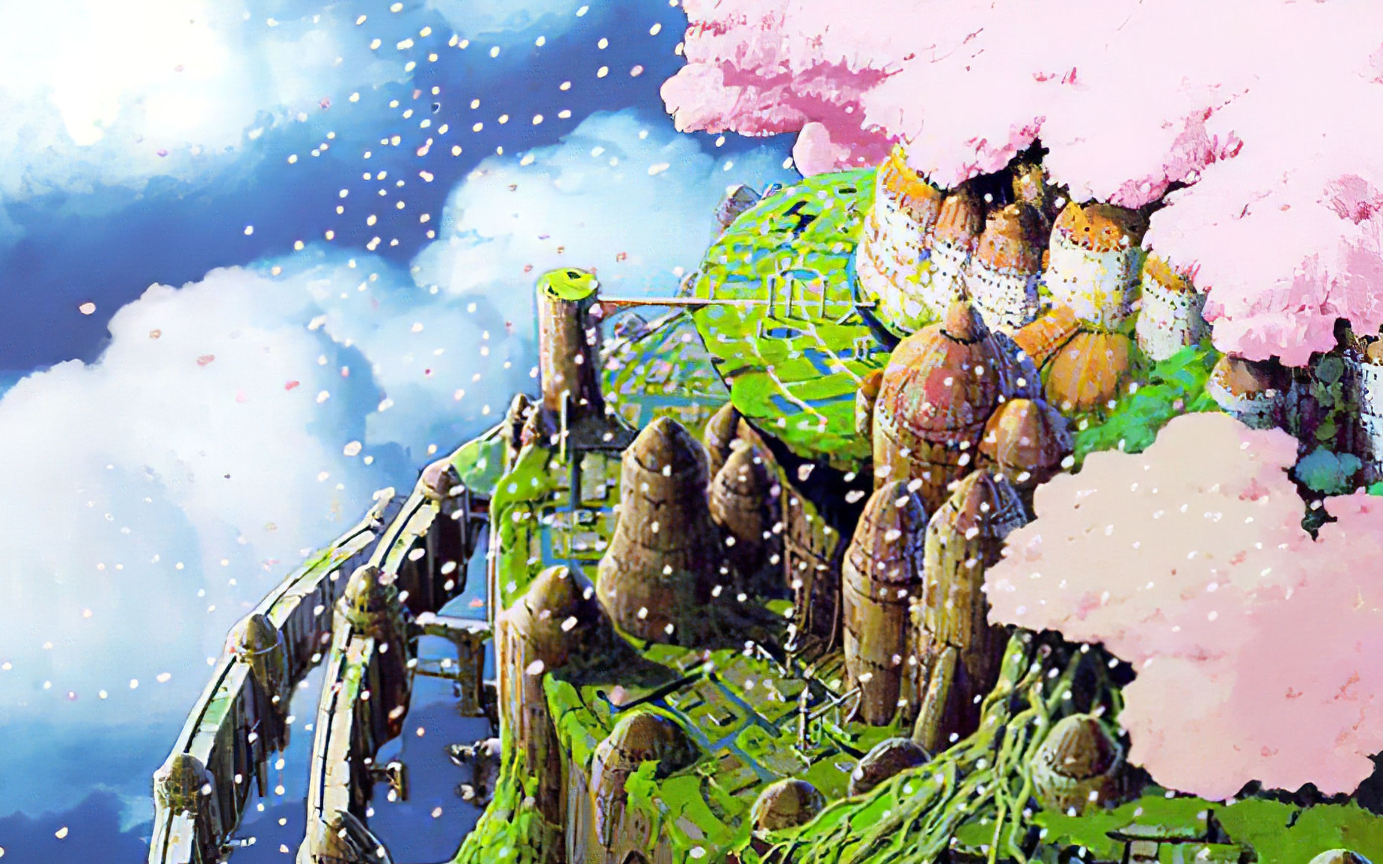 【天空之城】两年前练习的超简单版 怀念