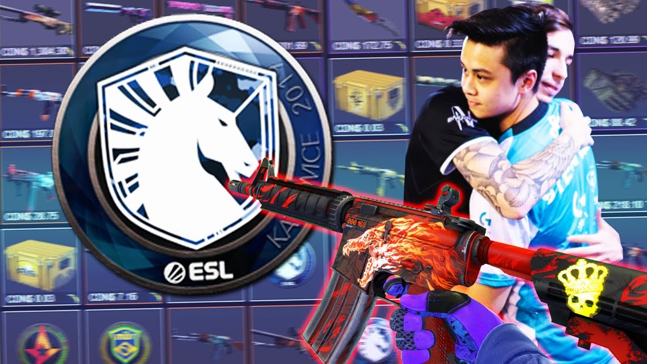 【csgo】liquid cs:go的库存有多变态?