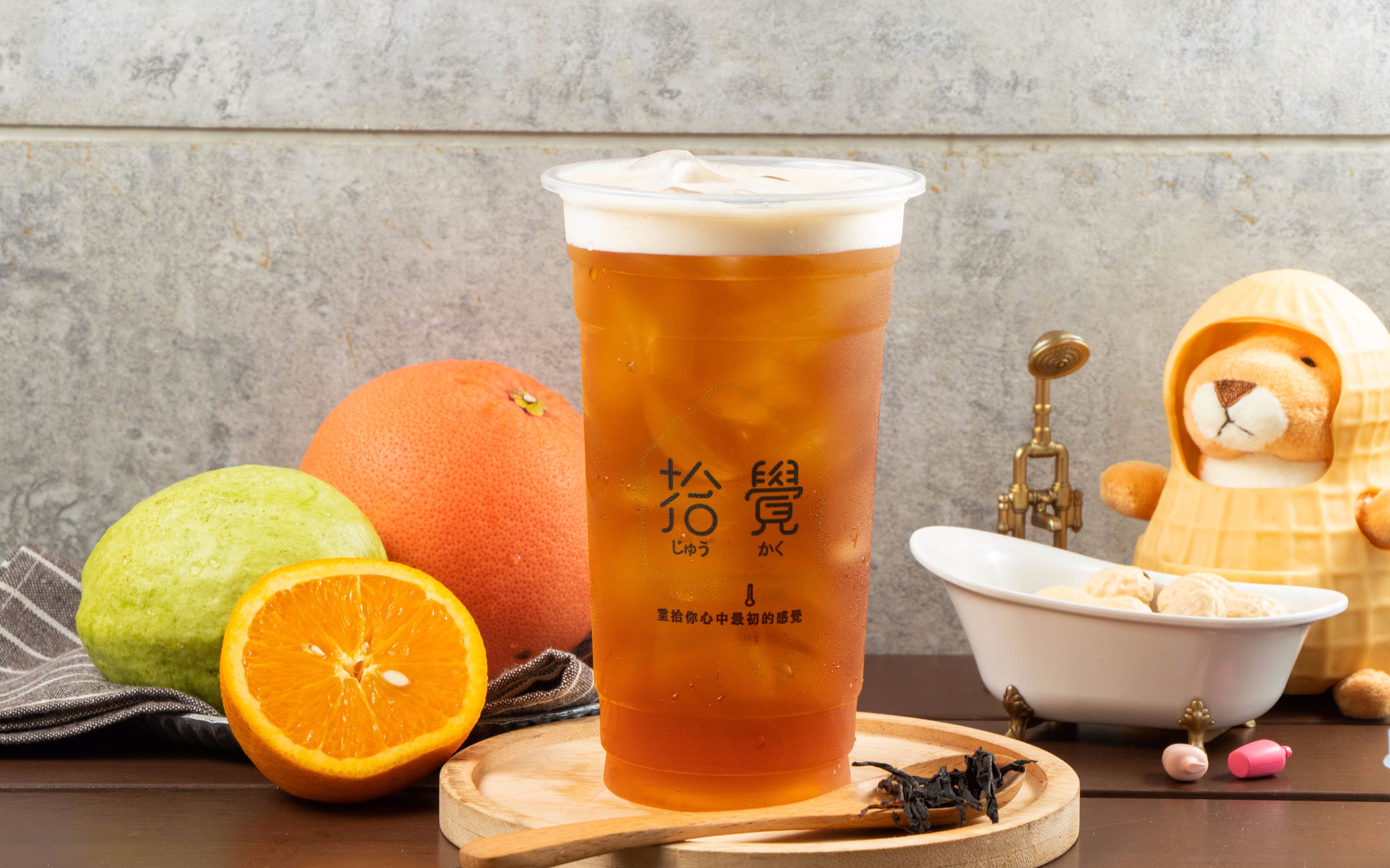 配料黄金波波怎么来的呢?快来拾觉奶茶店看看吧