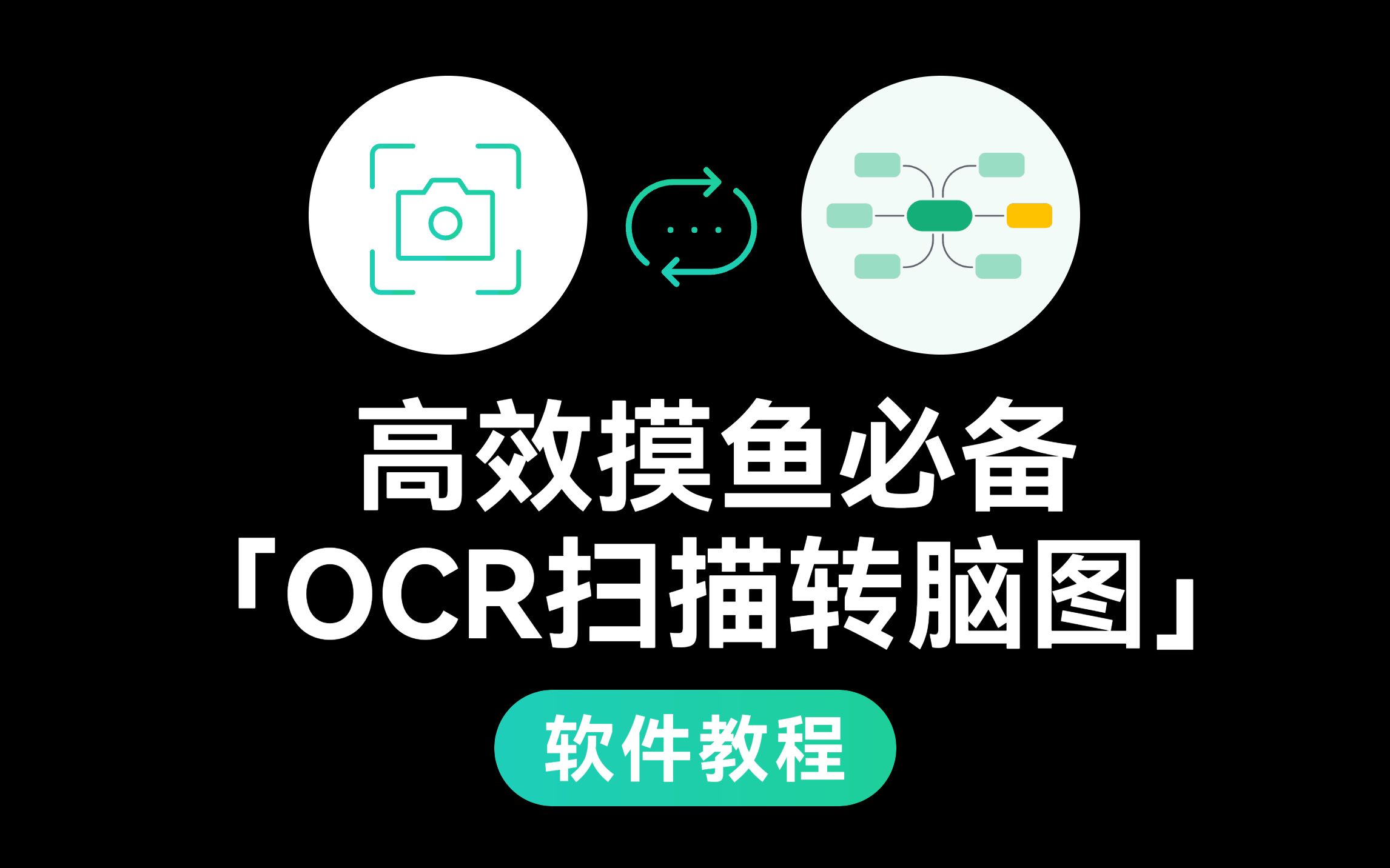 OCR一键扫描文字转思维导图!哔哩哔哩bilibili