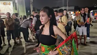 超燃！漂亮蓮花太子領兵請火参拜
