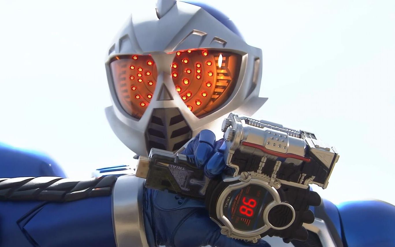 【4k修复 60帧】假面骑士accel trial/booster形态战斗合集_哔哩哔哩