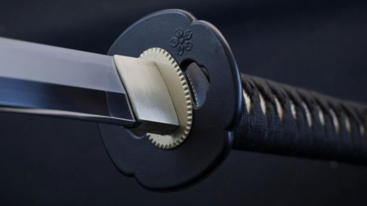 樱花 试斩武士刀