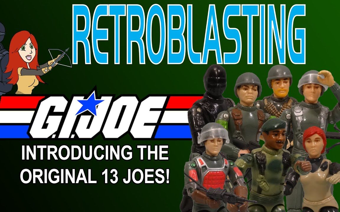 【GIJOE】特种部队初代经典13人(RetroBlasting)哔哩哔哩bilibili