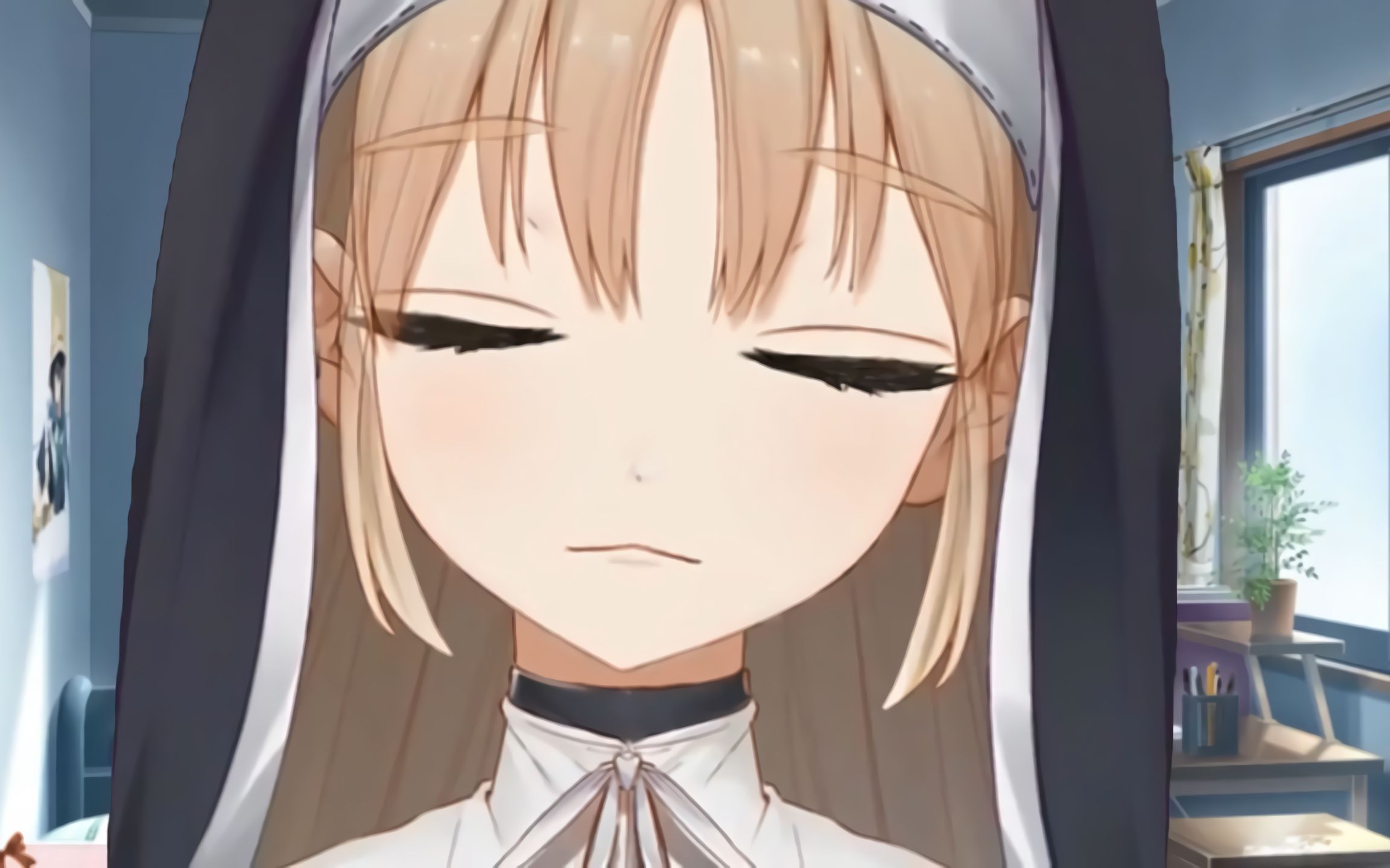 熟肉被外挂惹生气的修女克蕾雅