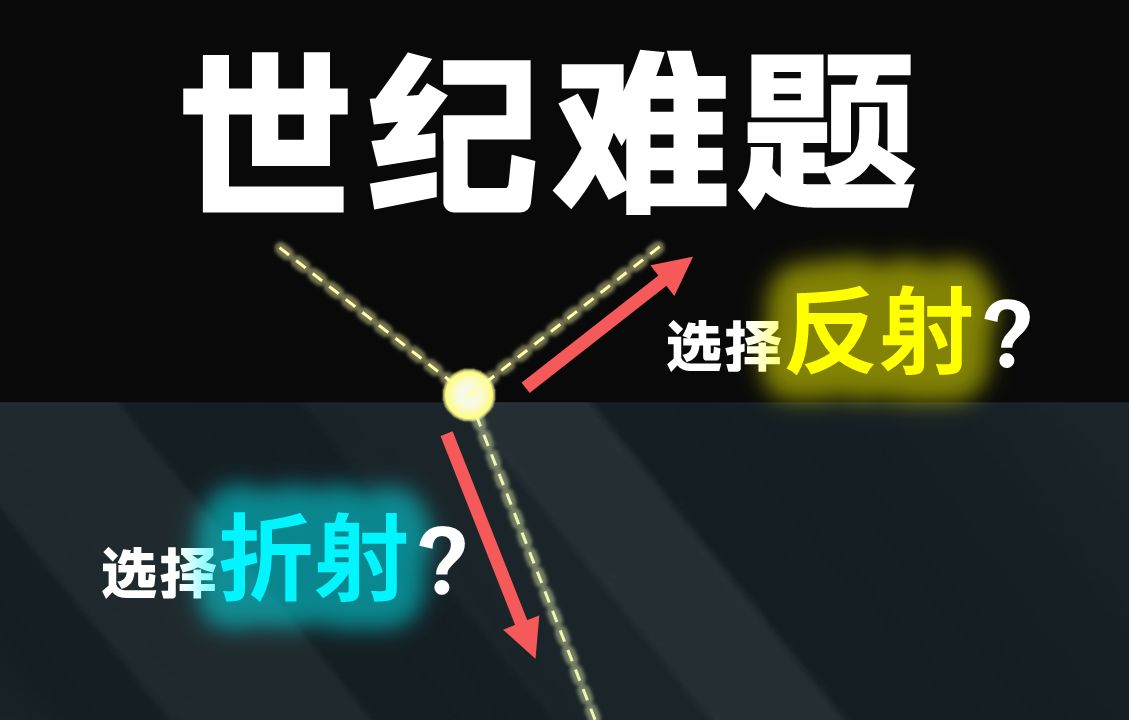 [图]【硬核科普】光不是沿着直线传播？为什么光子有意识的选择路径？光究竟是如何传播的？13分钟带你理解费曼的量子电动力学（1/3）