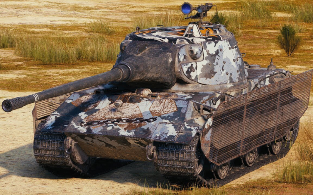 【坦克世界外服】e 75 ts 3杀 8000 输出