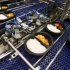 正大食品盒饭生产线，从淘米到最后包装，全程自动化