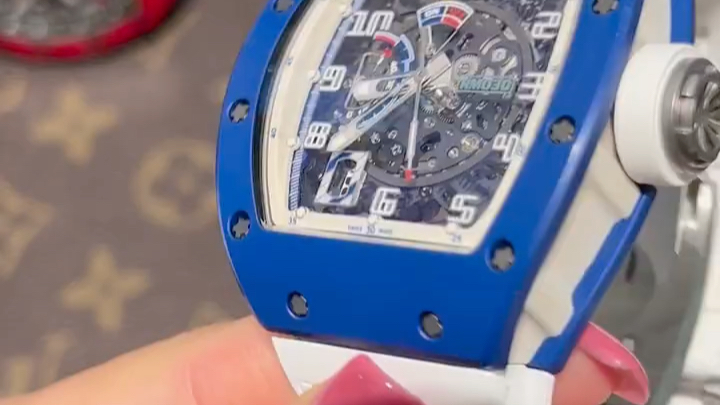 理查德米勒rm 030蓝白 23年