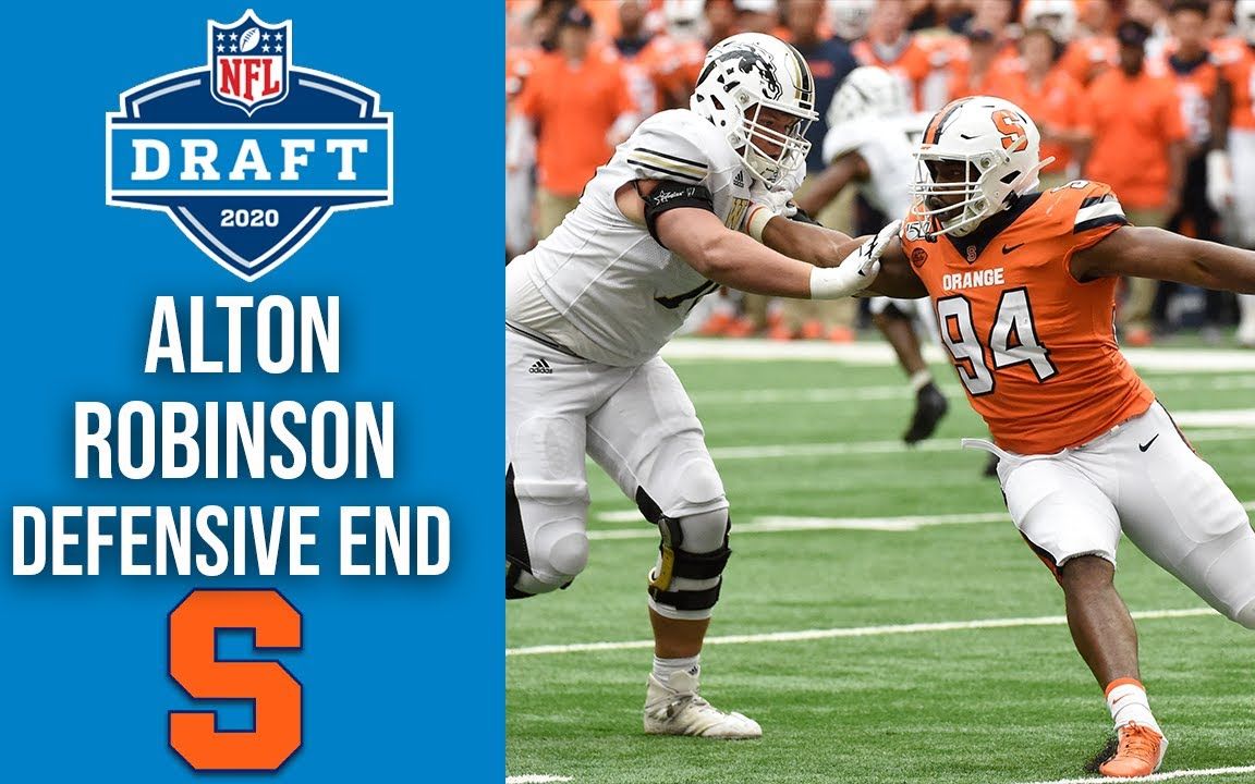 ncaaf参加2020年nfl选秀球员介绍系列(1)----alton robinson(防守端锋