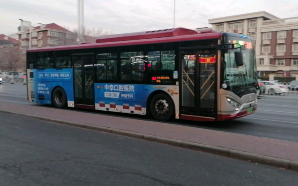 【天津公交】842路常州道站出站