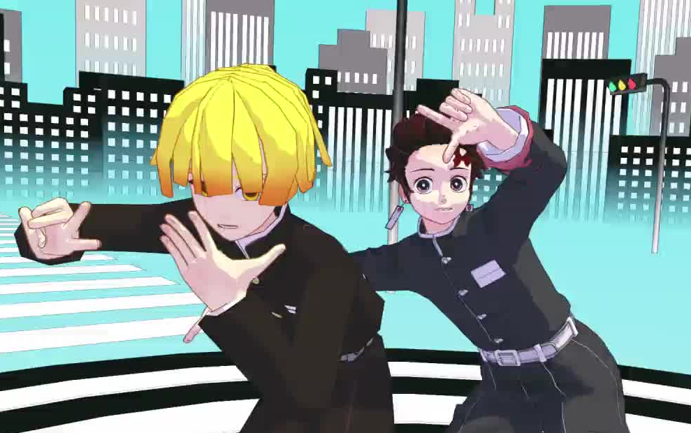 鬼灭之刃mmdロキ炭治郎99善逸