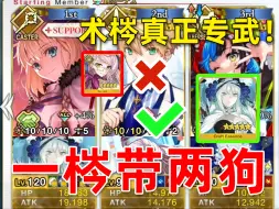 Tải video: 【FGO】术梣地铺正确玩法，别再绑定暗狐了！一个人就可以实现的栓狗组队！一次栓俩狗，只需要这张专武礼装！