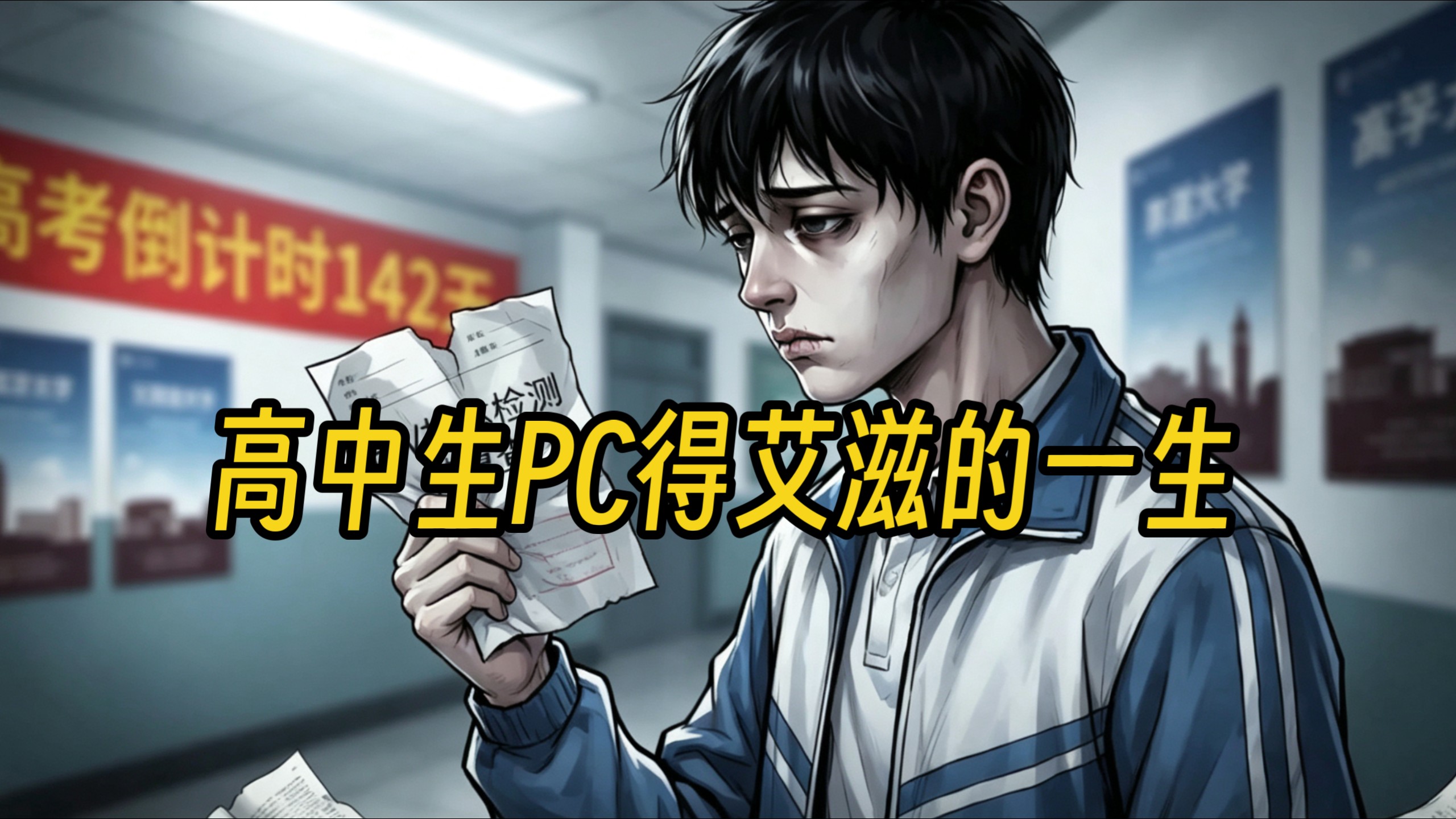 今天体验的人生副本是：高中生PC得艾滋的一生