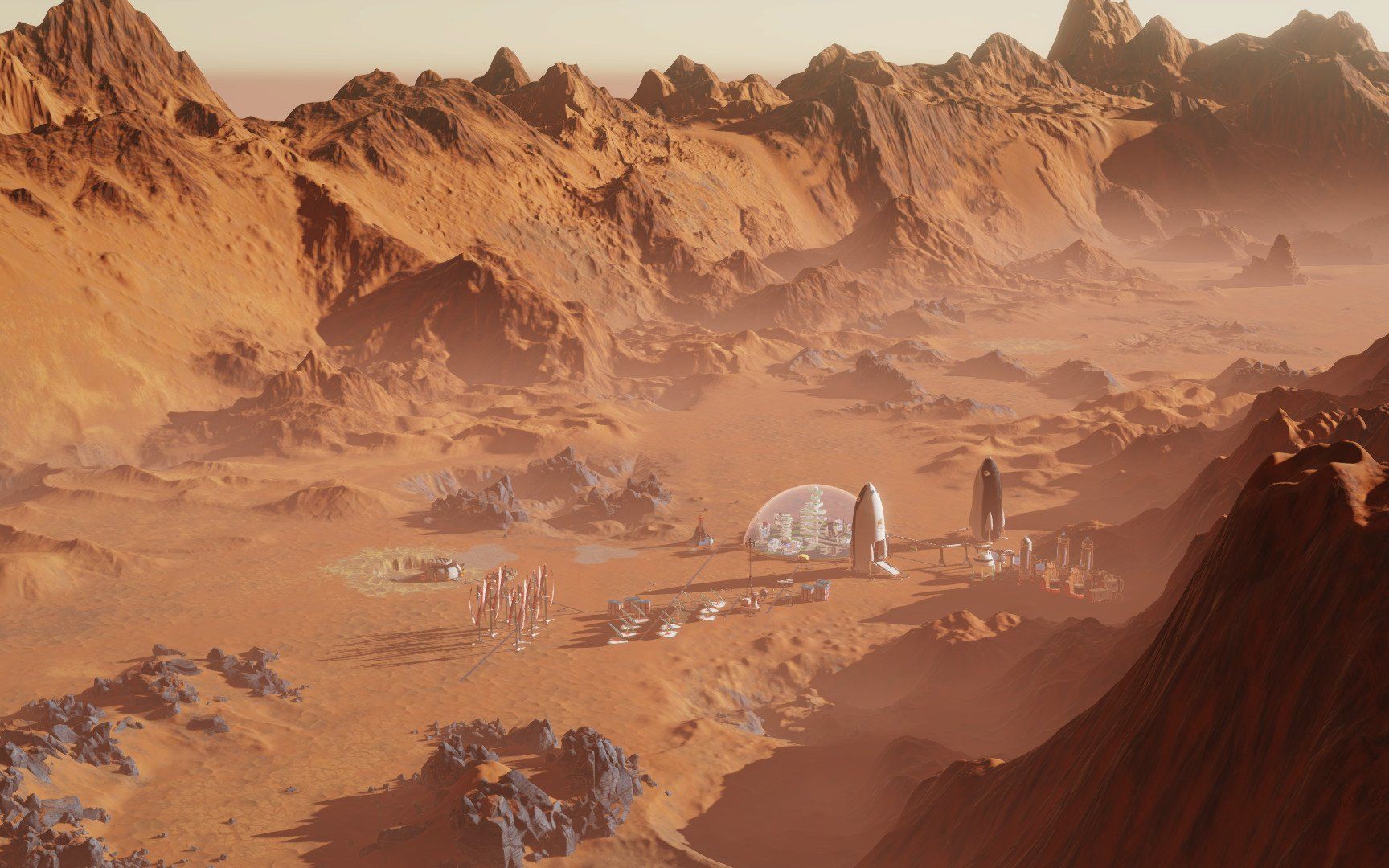 火星求生 火星峡谷中的星际基地