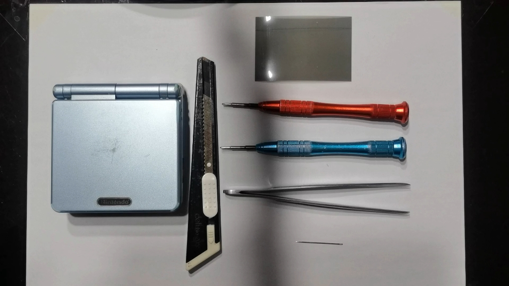 gbasp拆装机及跟换偏光膜教程