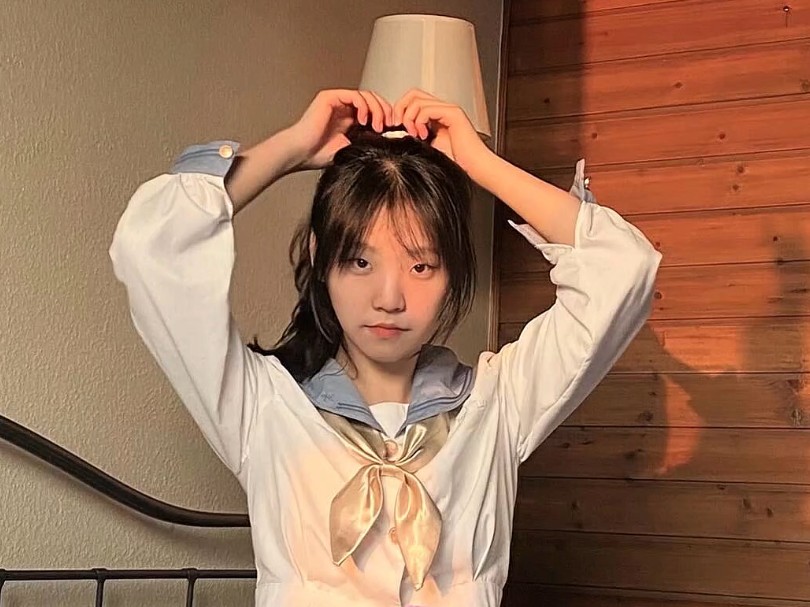 jk水手服学妹穿搭