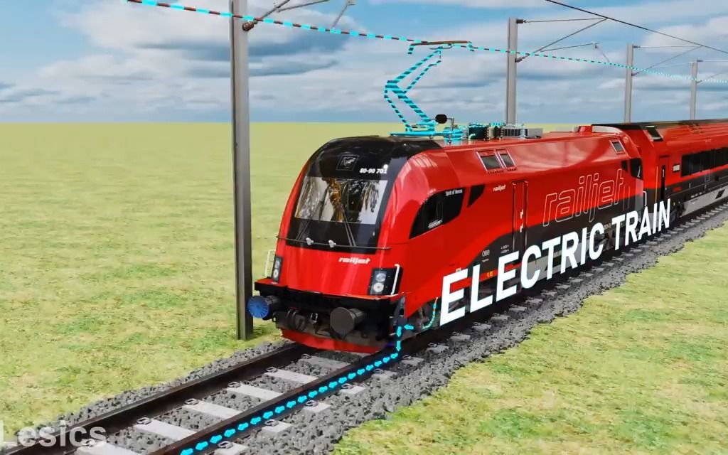 [图]The Fascinating Engineering behind Electric Trains